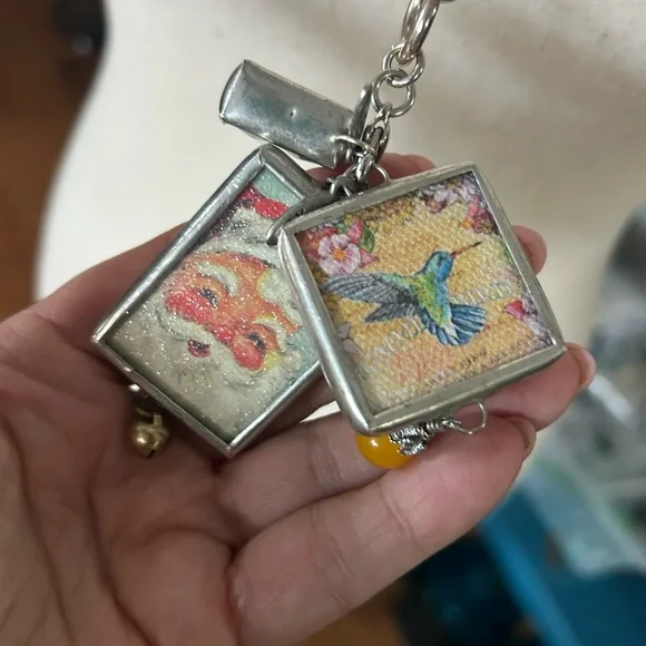 Silver Charm Pendant Necklace - Picture 9 of 16